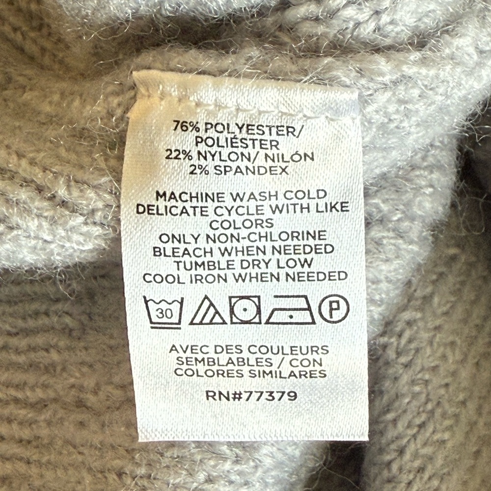 NWT Ann Taylor Ribbed Puff Sleeve Sweater Size M - Picture 7 of 7